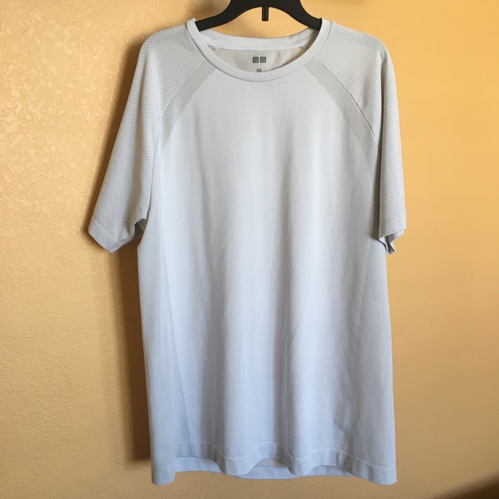 UNIQLO white athletic t-shirt